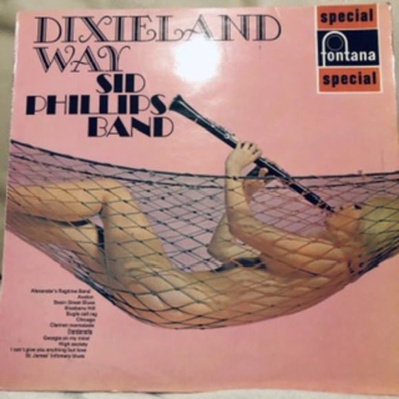 1969 UK LP Sid Phillips Band DIXIELAND - Picture 1 of 7